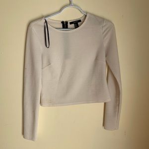 White forever 21 top